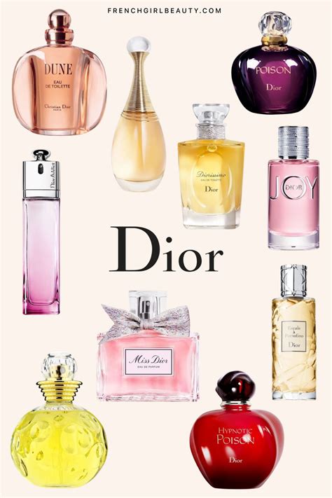 dior parfüm für frauen|dior perfumes list.